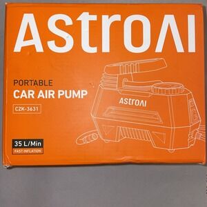 AstroAI Portable Car Air Pump CZK-3631 | 35 L/Min | with Accessories